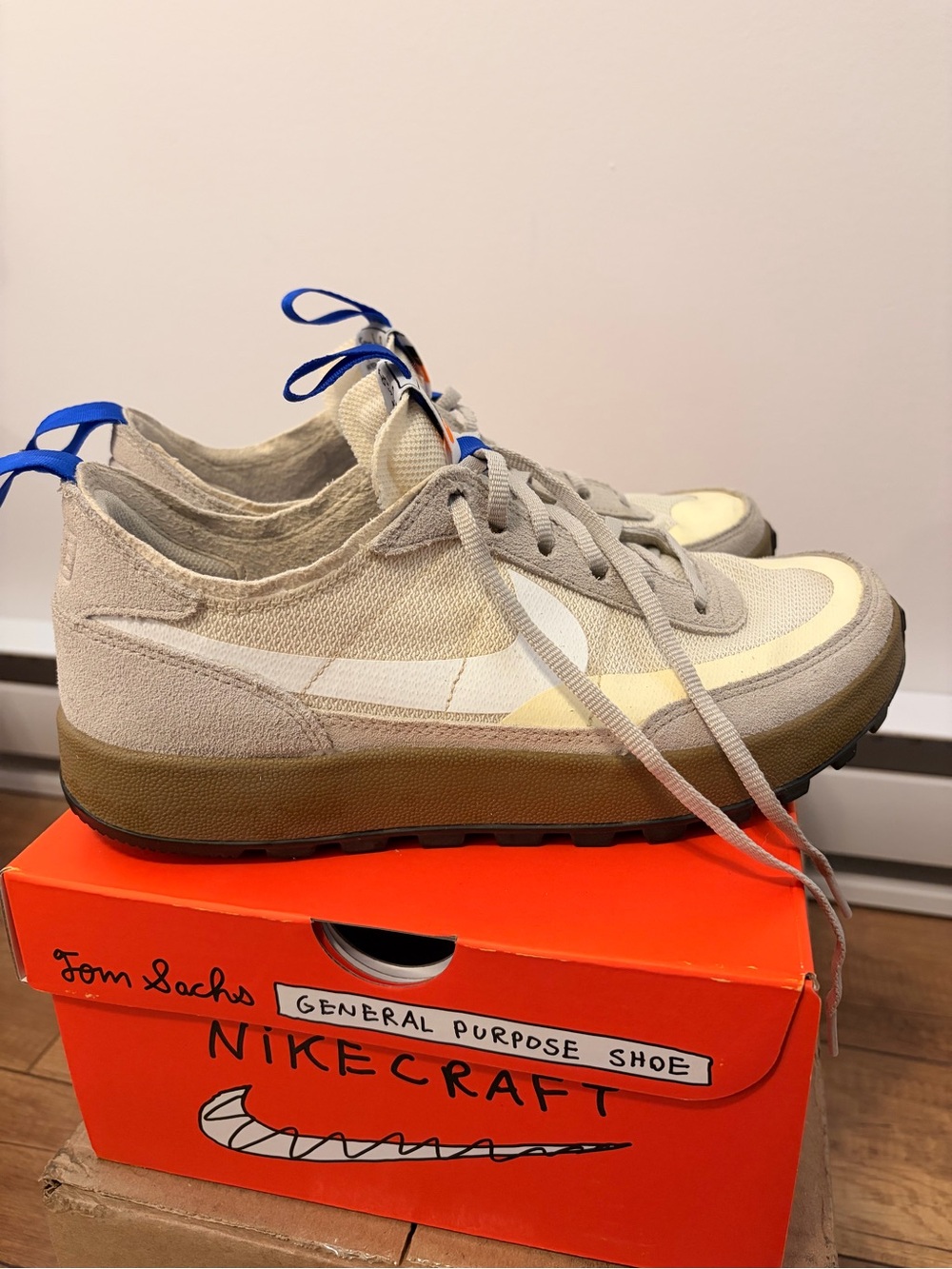 Tom Sachs General Purpose Shoe - Nike GPS 9M/10.5W